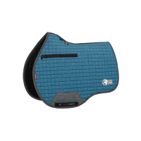 Almofada de sela LeMieux Earth GP Square Oceano Azul Almofada de sela LeMieux Earth GP Square Oceano Azul