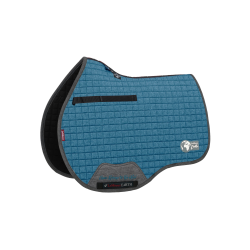 Almofada de sela LeMieux Earth GP Square Oceano Azul