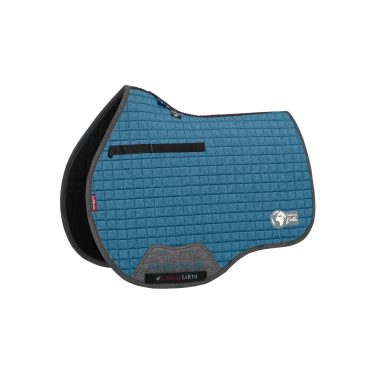 Almofada de sela LeMieux Earth GP Square Oceano Azul