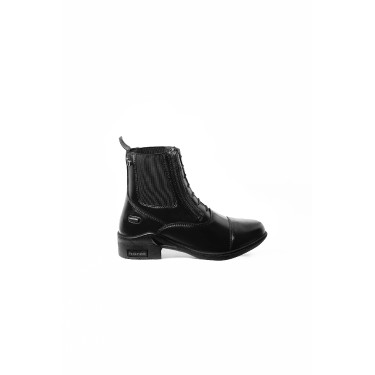 Botas Horze couro Horze Kingston zíper duplo feminino Preto Botas Horze couro Horze Kingston zíper duplo feminino Preto