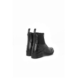 Botas Horze couro Horze Kingston zíper duplo feminino Preto Botas Horze couro Horze Kingston zíper duplo feminino Preto