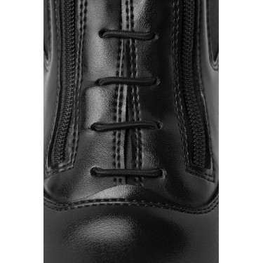 Botas Horze couro Horze Kingston zíper duplo feminino Preto Botas Horze couro Horze Kingston zíper duplo feminino Preto