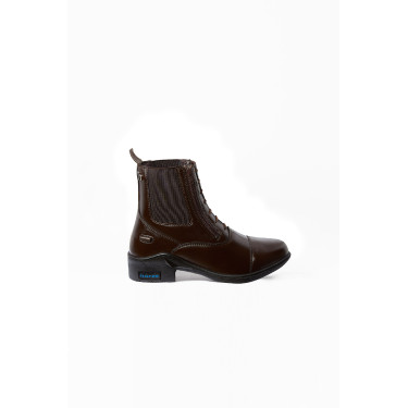 Botas Horze couro Horze Kingston zíper duplo feminino Botas Horze couro Horze Kingston zíper duplo feminino