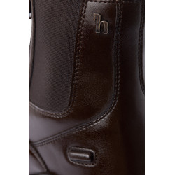 Botas Horze couro Horze Kingston zíper duplo feminino Botas Horze couro Horze Kingston zíper duplo feminino