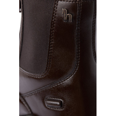 Botas Horze couro Horze Kingston zíper duplo feminino Botas Horze couro Horze Kingston zíper duplo feminino