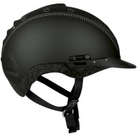 Capacete Casco Mistrall 2 Preto fosco / decoração floral