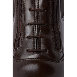 Botas Horze couro Horze Kingston zíper duplo feminino Botas Horze couro Horze Kingston zíper duplo feminino