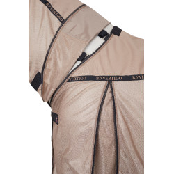 Capa anti-moscas Combo B Vertigo com cobertura de pescoço removível e proteção UV Biscoito de gengibre Bege