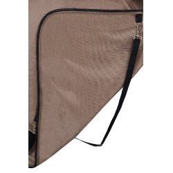 Capa anti-moscas Combo B Vertigo com cobertura de pescoço removível e proteção UV Biscoito de gengibre Bege