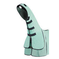 Capa anti-moscas Horze Paso Fino com pescoceira e proteção UV Cinza titânio Cinzento Capa anti-moscas Horze Paso Fino com pescoceira e proteção UV Cinza titânio Cinzento