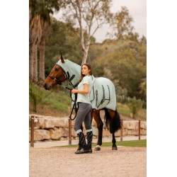 Capa anti-moscas Horze Paso Fino com pescoceira e proteção UV Capa anti-moscas Horze Paso Fino com pescoceira e proteção UV