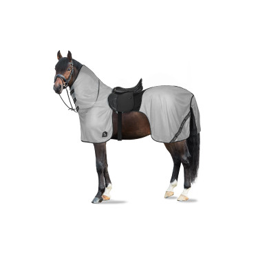 Capa anti-moscas para equitação Horze Paso Fino com pescoço removível e proteção UV Capa anti-moscas para equitação Horze Paso Fino com pescoço removível e proteção UV