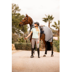 Capa anti-moscas para equitação Horze Paso Fino com pescoço removível e proteção UV Capa anti-moscas para equitação Horze Paso Fino com pescoço removível e proteção UV
