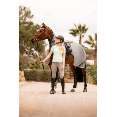 Capa anti-moscas para equitação Horze Paso Fino com pescoço removível e proteção UV Capa anti-moscas para equitação Horze Paso Fino com pescoço removível e proteção UV