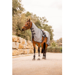 Capa anti-moscas para equitação Horze Paso Fino com pescoço removível e proteção UV Capa anti-moscas para equitação Horze Paso Fino com pescoço removível e proteção UV