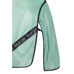 Capa anti-moscas para equitação Horze Paso Fino com pescoço removível e proteção UV Riacho verde