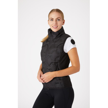 Colete de equitação sem mangas Horze Shelly feminino Preto Colete de equitação sem mangas Horze Shelly feminino Preto