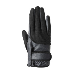Luvas de equitação de verão B Vertigo Carla Mesh feminino Preto