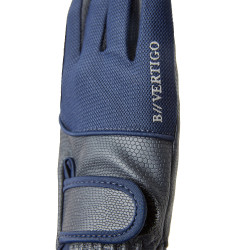 Luvas de equitação de verão B Vertigo Carla Mesh feminino Marinho escuro Azul