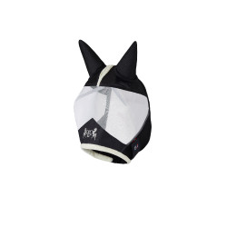 Máscara anti-moscas B Vertigo Delux com pelo sintético Máscara anti-moscas B Vertigo Delux com pelo sintético