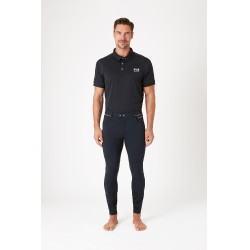 Calça de equitação com reforços B Vertigo Damien masculino Cinza antracite escuro Cinzento Calça de equitação com reforços B Vertigo Damien masculino Cinza antracite escuro Cinzento