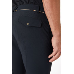 Calça de equitação com reforços B Vertigo Damien masculino Cinza antracite escuro Cinzento Calça de equitação com reforços B Vertigo Damien masculino Cinza antracite escuro Cinzento
