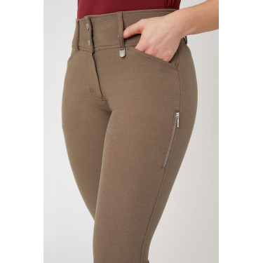 Calça de equitação com reforços Grip Horze Grand Prix Pro feminina Calça de equitação com reforços Grip Horze Grand Prix Pro feminina