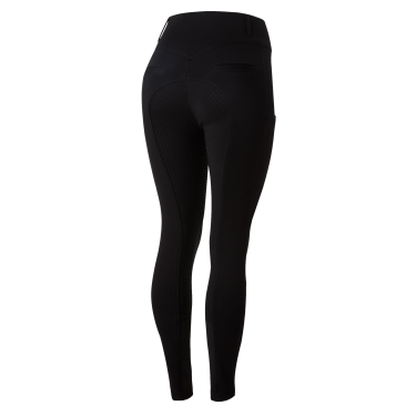 Calça com grip integral para todas as estações Horze Mira Preto