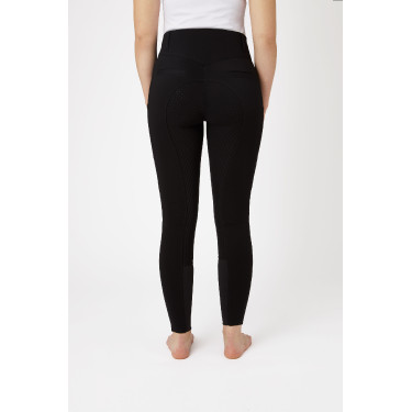 Calça com grip integral para todas as estações Horze Mira Preto