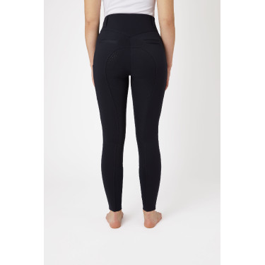 Calça com grip integral para todas as estações Horze Mira Marinho escuro Azul