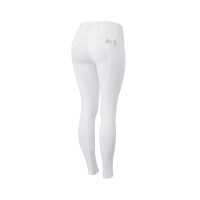 Calça de equitação com grip integral Meghan B Vertigo cintura alta feminina Azul-marinho escuro