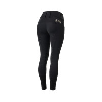 Calça de equitação com grip integral Meghan B Vertigo cintura alta feminina Azul-marinho escuro Calça de equitação com grip integral Meghan B Vertigo cintura alta feminina Azul-marinho escuro
