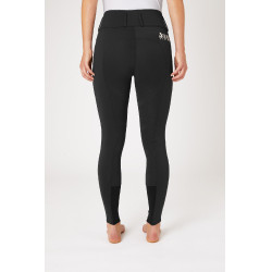 Calça de equitação com grip integral Meghan B Vertigo cintura alta feminina Preto Calça de equitação com grip integral Meghan B Vertigo cintura alta feminina Preto
