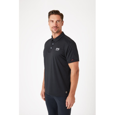 Polo funcional B Vertigo Flynn masculino Cinza antracite escuro Polo funcional B Vertigo Flynn masculino Cinza antracite escuro