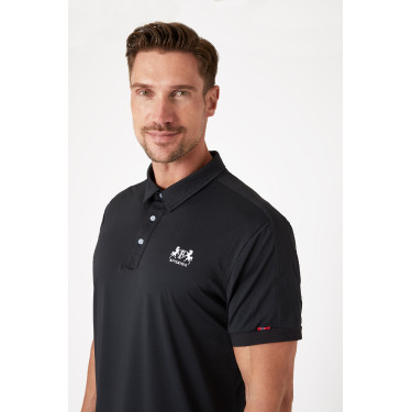 Polo funcional B Vertigo Flynn masculino Cinza antracite escuro Polo funcional B Vertigo Flynn masculino Cinza antracite escuro