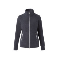 Casaco de equitação polar Horze Ellie feminino Marinho escuro Azul Casaco de equitação polar Horze Ellie feminino Marinho escuro Azul