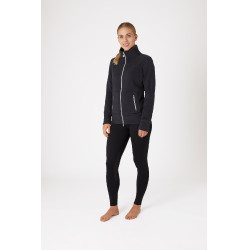 Casaco de equitação polar Horze Ellie feminino Casaco de equitação polar Horze Ellie feminino