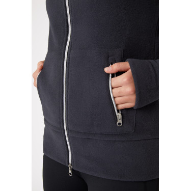 Casaco de equitação polar Horze Ellie feminino Casaco de equitação polar Horze Ellie feminino