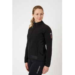 Casaco polar de equitação stretch B Vertigo Cleo feminino Preto