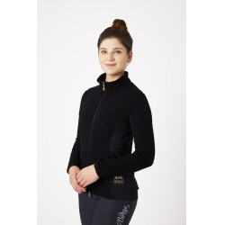 Casaco polar feminino B Vertigo Darcey Cinza antracite escuro Cinzento