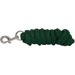 Longe tressée unie boucle blanche Canter