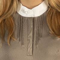 Polo Kavala femme manches longues Flags & Cup Blanc Polo Kavala femme manches longues Flags & Cup Blanc