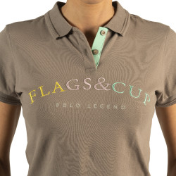 Polo enfant Kalamata Flags & Cup Bleu marine Polo enfant Kalamata Flags & Cup Bleu marine