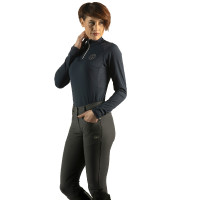 Calça Flags & Cup Pampelone feminina Grafite Cinzento Calça Flags & Cup Pampelone feminina Grafite Cinzento