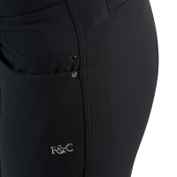 Calça Flags & Cup Pampelone feminina Azul-marinho