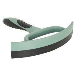 Faca de calor Meia lua plástico Imperial Riding Grippy Verde sálvia Faca de calor Meia lua plástico Imperial Riding Grippy Verde sálvia