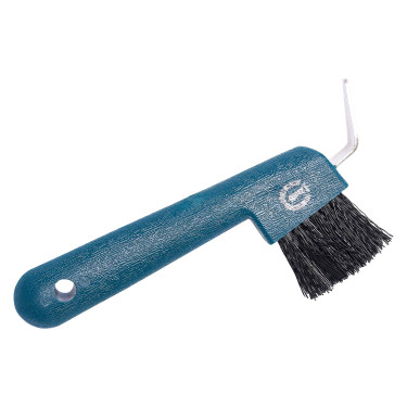 Limpador de casco com escova Imperial Riding floresta verde