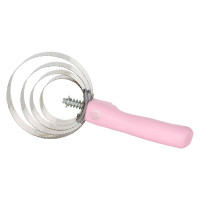 Raspadeira metálica redonda com cabo Imperial Riding Rosa Raspadeira metálica redonda com cabo Imperial Riding Rosa