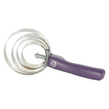 Raspadeira metálica redonda com cabo Imperial Riding Amora Bordô Raspadeira metálica redonda com cabo Imperial Riding Amora Bordô