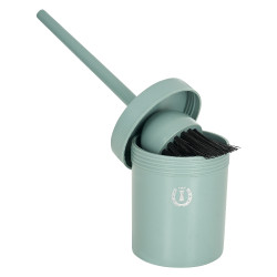 Pincel para graxa de casco com pote Imperial Riding Verde sálvia